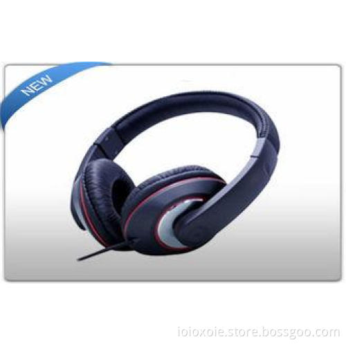 High Sound Level Foldable Stereo Headphone with Coiled Cabl